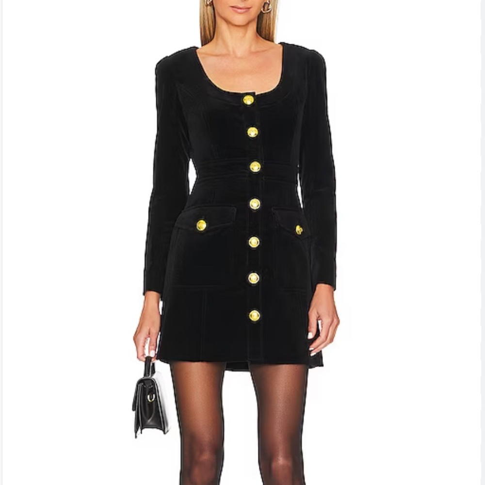 A.L.C Ivy velvet dress